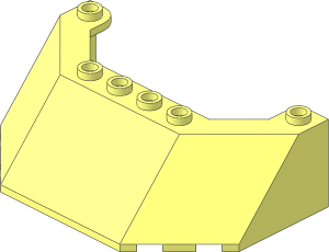 =Windscreen  5 x  8 x  2 with Rounded Bottom Corners