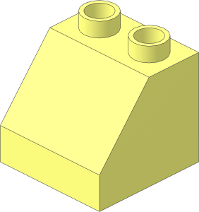 Duplo Slope  2 x  2 x  1.5
