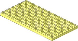 Duplo Plate  8 x 16