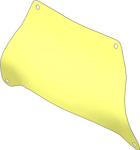Sail 28 x 17 Trapezoidal (Formed Shape 2)