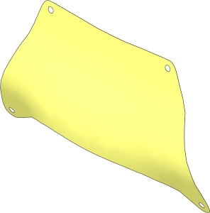 Sail 28 x 17 Trapezoidal (Formed Shape 3)