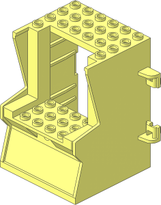 Container  6 x  6 x  7 Arcade Game Cabinet Front