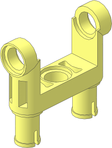 =Technic Connector Toggle Joint Smooth Double with 2 Pins