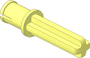 Technic Axle Pin Long without Friction with  2L Axle