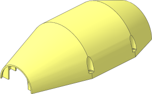 Technic Concrete Mixer Half Shell