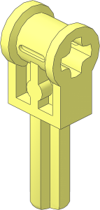 Technic Connector (Axle) with Axle 1.5