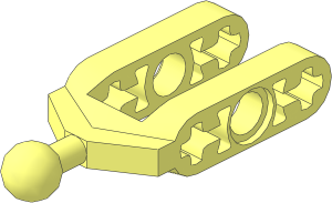Technic Suspension Arm  2 x  4.8 with Towball