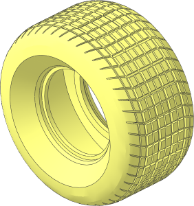 Tyre 44/ 91 x 43 R