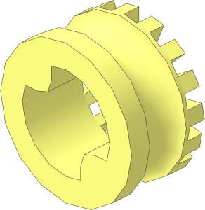 Technic Bush  1/2 Type 2