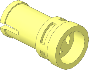 Technic Pin  1/2 with Stud Tube
