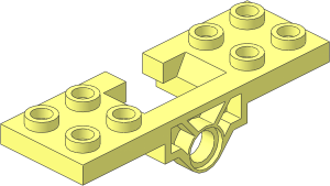 Technic Plate  2 x  6 with 2 Position Gear Shift Gate