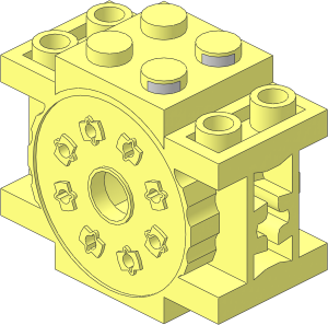 Electric Technic Fiber Optics Element - Housing
