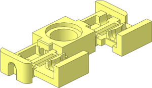 Technic Flex-System Pin Connector Double (Open)