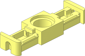 ~Technic Flex-System Pin Connector Double Bottom