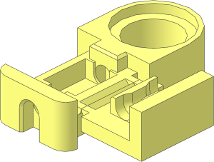 Technic Flex-System Pin Connector Single (Open)