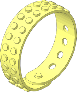 Bracelet 25L with 14 x  2 Studs (Formed Looped)