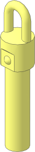 Minifig Weapon Nunchaku Handle