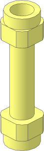 =Bar  2L with Top Studs