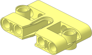 Technic Connector Block  3 x  5 x  1 with Cutout