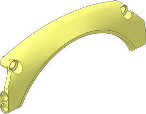 Technic Panel 15 x  2 x  5  Mudguard Arched with Rounded Top