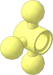 =Technic Steering Arm with 3 Ball Joints with 1L Arm Side Connection