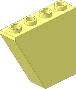 Slope Brick 60  4 x  1 x  3 Inverted