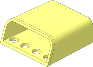 Technic Engine Air Scoop  4 x  4 x  1.333