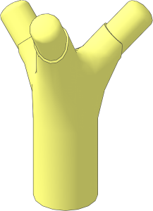 Bar  1 L with Three Prongs