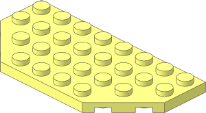 Plate  4 x  8 without Corners
