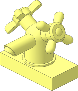 Tap  1 x  2 with Two Valves