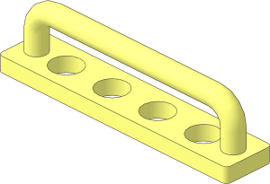 Scala Towel Bar  1 x  5