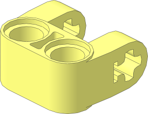 Technic Cross Block  2 x  2 Split Reinforced (Axle/Twin Pin)