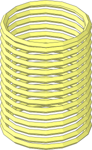 ~Spring for Pneumatic Pump  2 x  2 x  5 without Knob (Compressed)