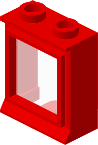 ~_Window  1 x  2 x  2 Classic Red (Obsolete)