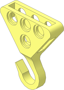 Technic Hook Large Metallic