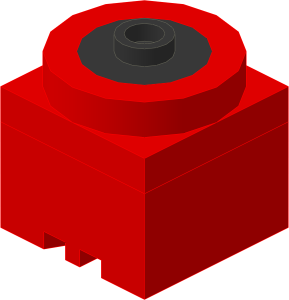 ~_Electric Technic Micromotor (Complete) Red (Obsolete)