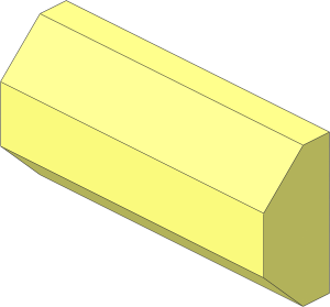Technic Bumper  2 x  4 Rubber