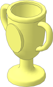 Minifig Trophy Cup  5L