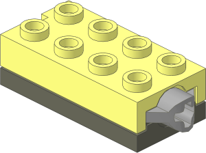 Electric Brick  2 x  4 Sensor Touch