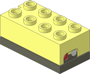 Electric Brick  2 x  4 x  1.333 Sensor Light