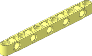 Technic Beam 11 with Alternating Holes