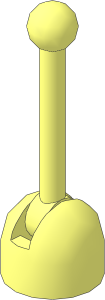 Hinge Control Stick Base with Control Stick