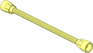 Hose Flexible  8.5L with Tabs