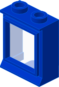 ~_Window  1 x  2 x  2 Classic Blue (Obsolete)