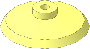 Roadsign Base Round Type 1