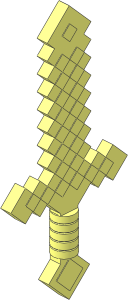 Minifig Sword Blocky