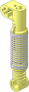 Technic Shock Absorber  9L Medium Hard (Compressed)