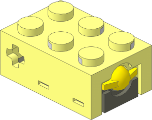 Electric Brick  2 x  3 Sensor Touch