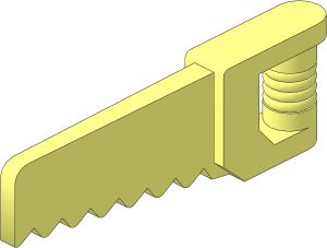 Minifig Tool Rip Saw