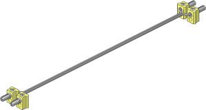 Electric Cable Grey with Plugs (Type 4) Single